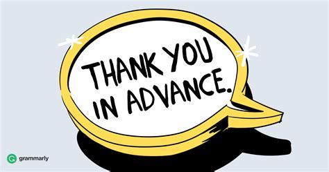 Alternative Ways To Say Thank You In Advance Grammarly