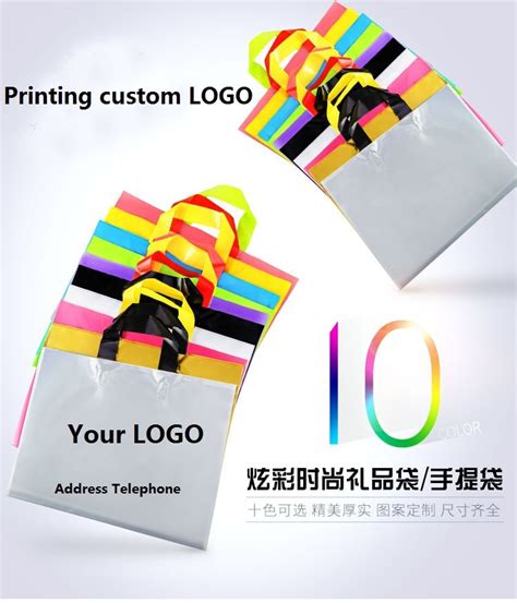 Promotional Plastic Bags With Logo Cheap Literacy Basics