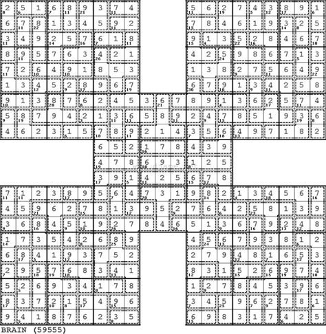 Killer Samurai Sudoku Sudoku Printable