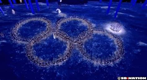 Russia Mocks Its Olympic Ring Gaffe During Sochi S Closing Ceremony Olympics Olympic Rings Sochi