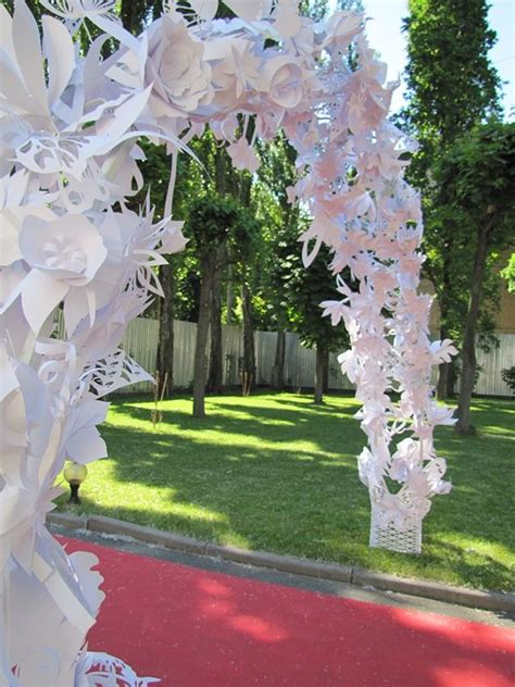 Decorative Arch Made From Paper Paper Garland Arches Paper Paper