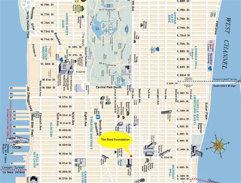 Map Of Midtown Manhattan Printable Printable Templates