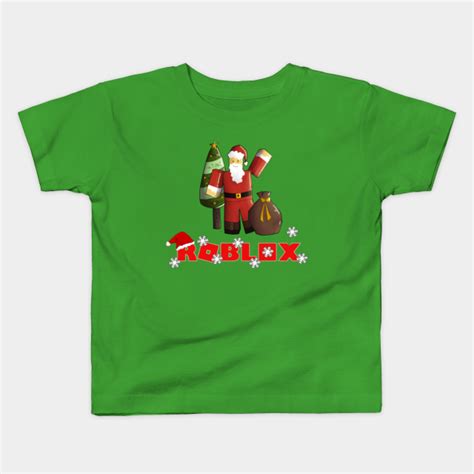Roblox Christmas Noob Roblox Christmas Kids T Shirt Teepublic