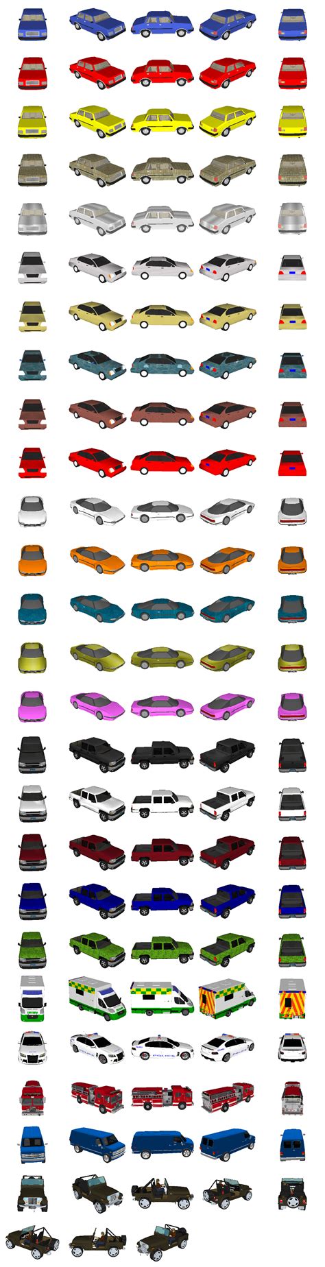 Car Sprite Sheet By Lostchild14000 On Deviantart