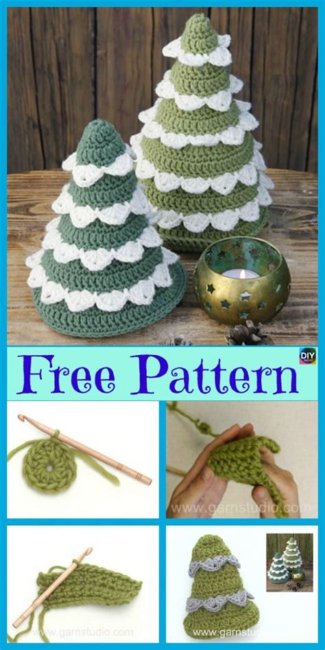 Christmas Tree Crochet Patterns Free Printable