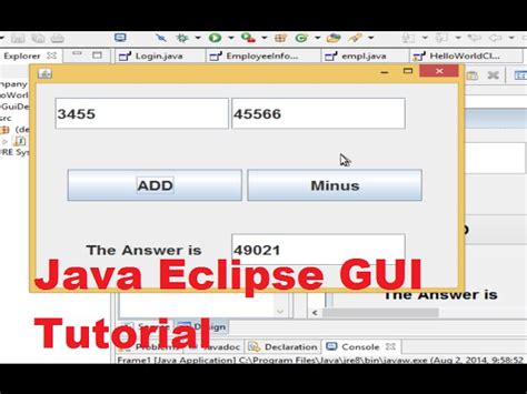 Java Swing Project In Eclipse Example Lipstutorial Org