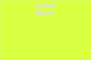 Jessi Starr Facts Bio Career Net Worth AidWiki