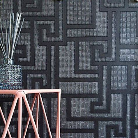 Versace Parvus Greek Key Designer Geometric Wallpaper I