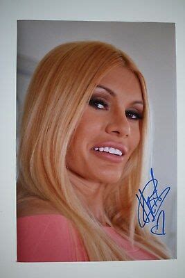 Kitana Lure Sexy Busty Adult Model Signed X Cm Foto Autogramm Autograph EBay