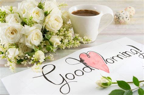 Good Morning Coffee And Flowers Beautiful Pictures Of Good Morning