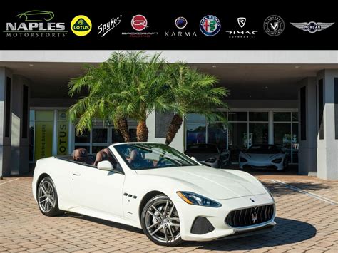 Used Maserati Granturismo Convertible Sport For Sale Sold Naples Motorsports Inc Stock