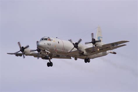 Far North Queensland Skies Us Navy P 3 Orion 161763 Arrives