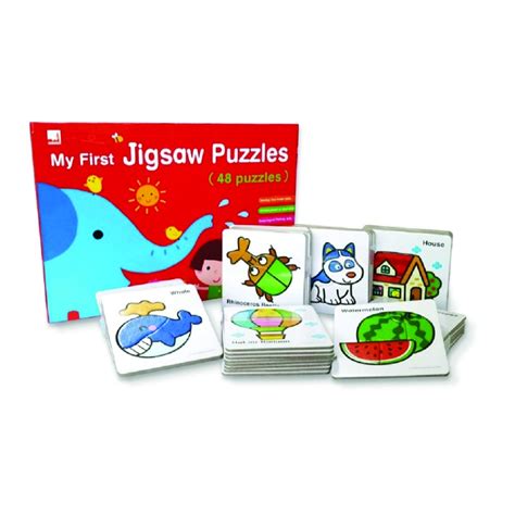 Jual Puzzles My First Jigsaw Puzzles 3 Years Old And Above Shopee