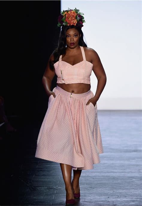 Plus Size Models At Project Runway Finale Show