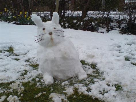 Easter Bunny Snow Picture By Wildbill19 Snow Pictures Bunny Pictures