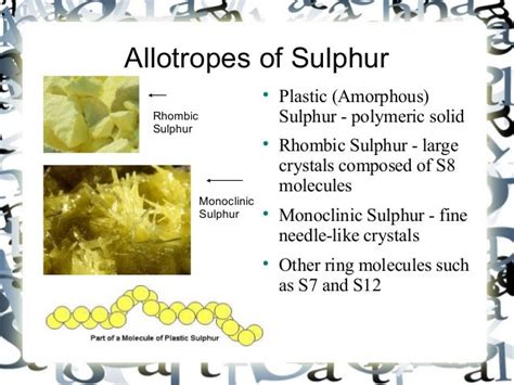 Allotropes