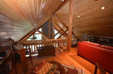 Log Cabin Loft Bedroom Ideas