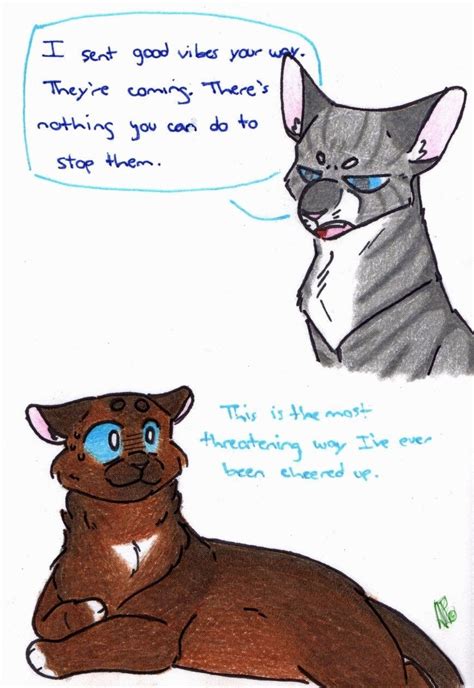 Jayfeather’s Bedside Manner Still Needs Some Work But He’s Trying His Best Warrior Cats Comics