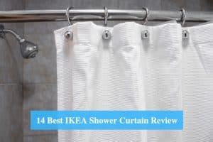 This shower curtain tension rod is attractive and reliable. 14 Best IKEA Shower Curtain Review 2021 - IKEA Product Reviews