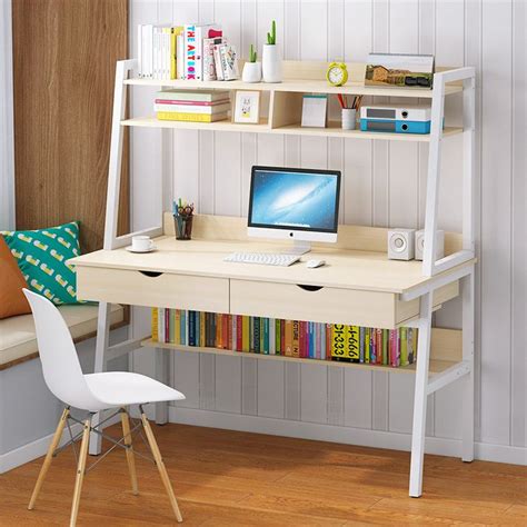 10% coupon applied at checkout save 10% with coupon. Enterprise Large Computer Desk Workstation with Shelves ...