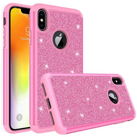 Glitter Cute Phone Case With Kickstand For Apple Iphone Xr Case Bling