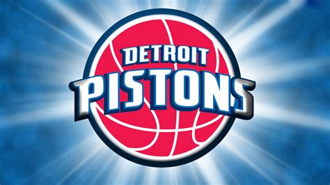 The detroit pistons are an american professional basketball team based in detroit. Detroit Pistons Logo Backgrounds | PixelsTalk.Net