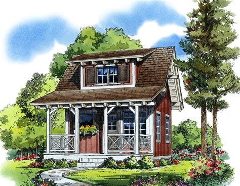 Plan 11537kn Cozy Guest Cottage Or Retreat Guest Cottage Small