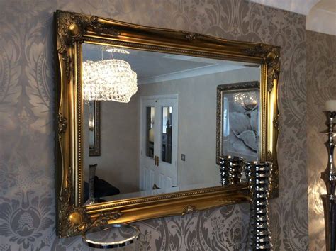15 The Best Large Gold Antique Mirrors