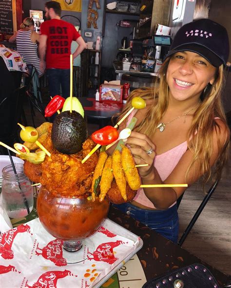 You Can Order A Super Extra Bloody Mary That S Garnished With Two Whole