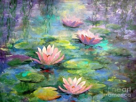 Monet Lily Pads Painting At Explore Collection Of