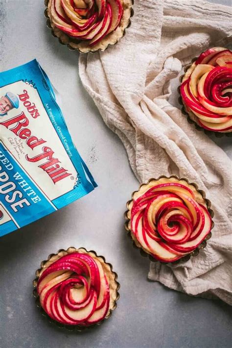 Apple Roses Tartlets With Salted Caramel Platings Pairings