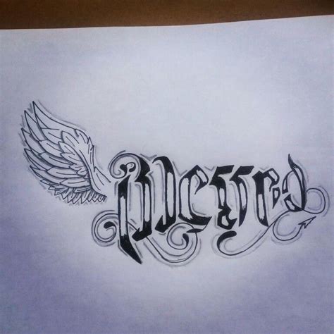 The curse generator adds symbols on top, beneath, and in the middle of your text. Blessed/Cursed ambigram tat. | Ambigram tattoo, Ambigram ...