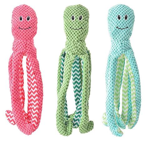 Grab a set of three octopus dog toys for $20! https://amzn.to/2ywvr7n #