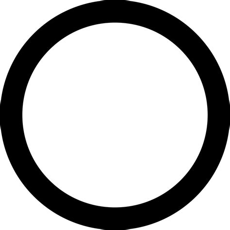 The image is png format with a clean transparent background. Circle Ring Svg Png Icon Free Download (#31018 ...