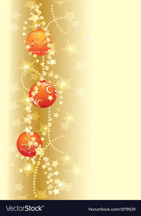 Gold Christmas Background Royalty Free Vector Image