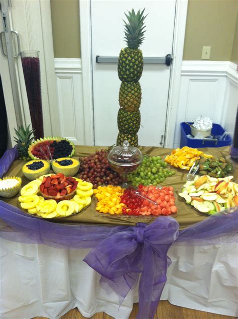 Artificial pineapple model realistic fake fruits props party home decoration. Fruit Table Decor with Pineapple Centerpiece | Pineapple ...