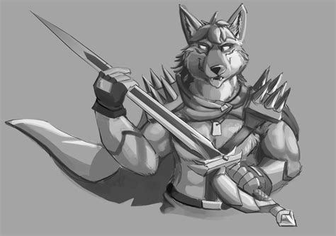 Sword Wolf By Caleblloyd Fur Affinity Dot Net