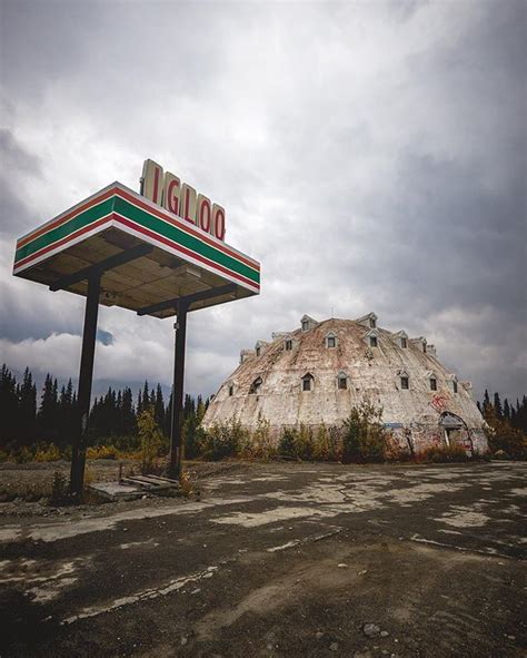 atlas obscura on instagram “constructed sometime in the 1970s igloo city in cantwell alaska