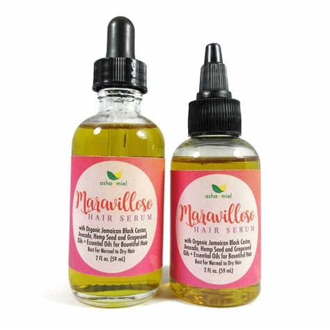 Applying castor oil to your hair tips will also prevent your hair from looking frizzy and having split ends and damage. Maravilloso Coffee Hair Serum, Growth Serum, Hair Oil ...