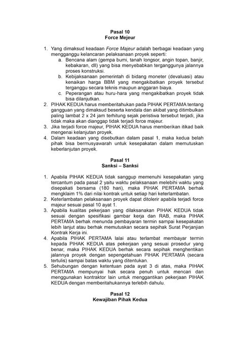 Apa itu perjanjian kerja kontrak? Analisa Kontrak Kerja | Bima Haryadi