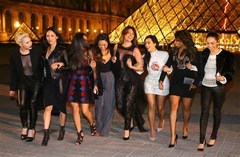 Kim Kardashians Bachelorette Party In Paris Popsugar Celebrity