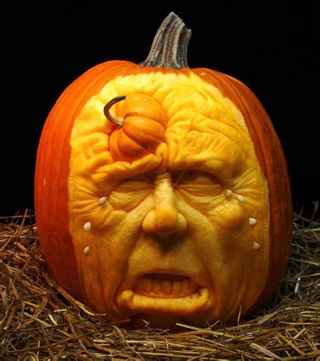 10 Jaw Dropping Pumpkin Carvings By Ray Villafane Twistedsifter