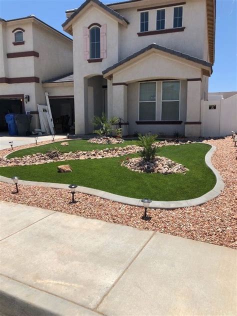 Simple Front Yard Desert Landscaping Ideas Simple Xeriscape Designs