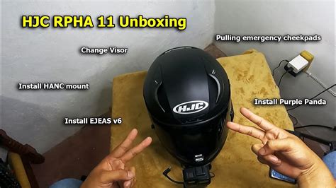 Hjc Rpha Unboxing Youtube