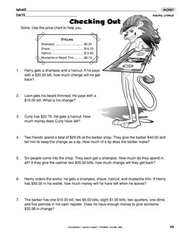 This math worksheets includes money-related word problems. It's all