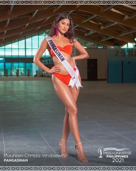 Gallery Miss Universe Philippines 2021 Candidates Serve Swimsuit Eleganza • Lfe • The
