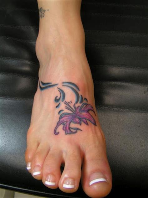 Potter Tattoos Foot Tattoos Designs