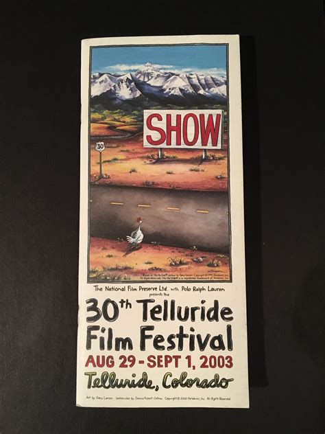 Michaels Telluride Film Blog Expanded Telluride Film Festival