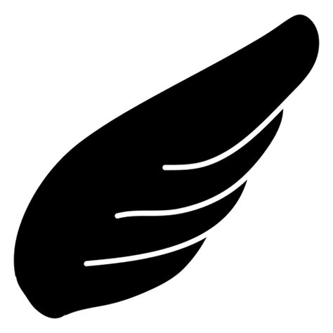 Simple Wing Silhouette 01 Transparent Png And Svg Vector File