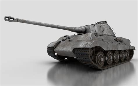 Tiger Ii Tank Ww2 3d Model Cgtrader